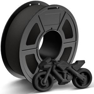 TECBEARS Rapid PETG Filament 1.75mmHigh Speed 50-600mm/s 3D Printer Filament, High Toughness PETG, Black 1KG