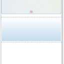 DocuGard Blue/Green Sunburst Premier Prismatic Top High Security Check Paper - QuickBooks & Laser/Inkjet Printer Compatible - 13 Security Features - 500 Blank Business Checks (04565)