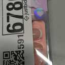 BTArtbox Press on Nails Short - White French Tip Press On Nails Square, Chrome Glazed Glue On Nails, Stick On Nails in 15 Sizes - 30 Soft Gel Fake Nail Kit, Be Elegant