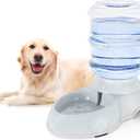 Pet Water Dispenser Station for Large Dogs and Cats,3 Gallon/11L Gravity Automatic Feeder, Cat Dog Water Fountain, Dog Water Bowl Dispenser,Large Breed Dog Drinking Fountain