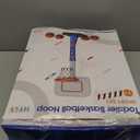 Toddler Basketball Hoop, 55" Height Adjustable Basketball Hoop for Kids 1-3 3-5, Kids Basketball Goal, Indoor Outdoor Sport Toys Christmas Birthday Gifts for Baby Boys Girls