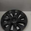 VEVOR Wheel Rim Cover Hubcaps, 18 in, 2017-2023 Model 3 Fully Fit Hubcap with Snap, Guard Tape & Valve Nozzle Hole, ABS & PC Hubcap with High Rigidity & Less Wind Drag, Fits for All Weather Use