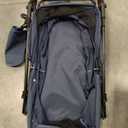Dog Stroller for Large & Medium Dogs, Pet Stroller for 2 Small Dogs, Extra Large Heavy Duty, Foldable Design, Adjustable Handle, with Pocket, Up to 66lbs(Navy Blue)