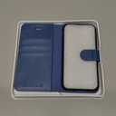 TUCCH Case for iPhone SE 2022/iPhone SE 2020/iPhone 8/iPhone 7, PU Leather Wallet Magnetic Stand Folio with Card Slot Holder, [TPU Shockproof Inner Case] Compatible with iPhone SE3/7/8/SE2, Lake Blue