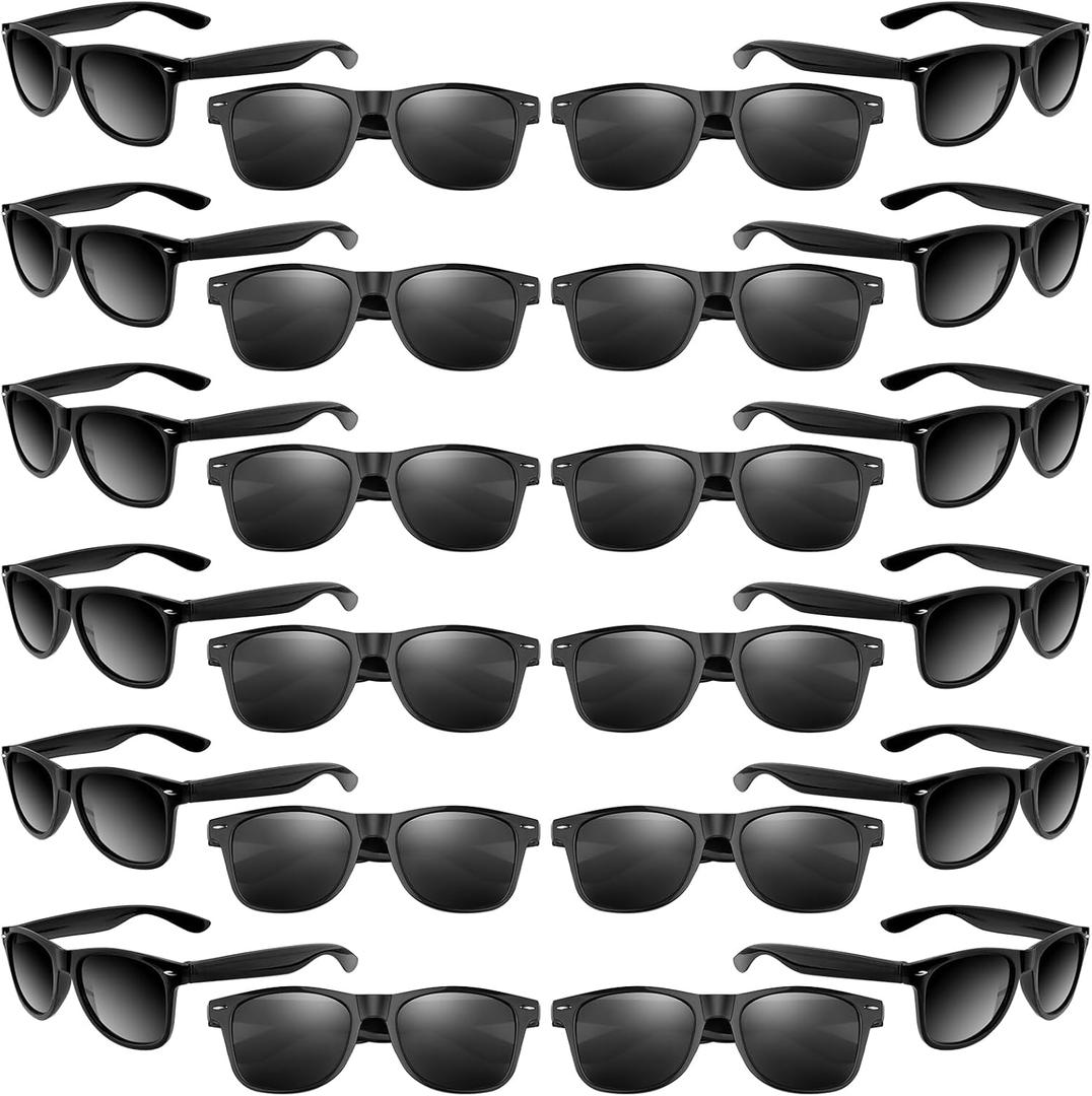 ASTARON Sunglasses Bulk, 6/12/24/48 Pack Sunglasses Party Favors for Summer Beach Pool Birthday Wedding Party Supplies