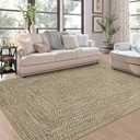 ROYHOME 9x12 Area Rug Large Machine Washable Rug for Living Room