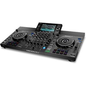 Denon DJ SC LIVE 4 Standalone DJ Controller with Stem Separation on 4-Decks, Wi-Fi Streaming, Build-in Speakers, Serato DJ and Virtual DJ Compatible