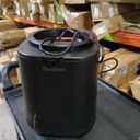 4L Electric Composter for Kitchen, Smart Countertop Compost Bin, Odorless | Low Noise | Auto-Cleaning | Turn Food Waste into Fertilizer, Indoor Food Waste Compost Machine, Black, 10.4"L x 13.3"W x 12.8"H