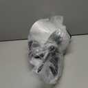 24 inch Battery Operated Wall Sconces Set of 2, Wireless Wall Lights with Rechargeable Bulbs & Remote, 15 Colors & Dimmable, Battery Powered Wall Lights for Bedroom, Living Room, Hallway, Black