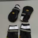 Dog Shoes for Large Dogs, Anti-Slip Dog Boots for Winter Snow, Hot Pavement, Dog Booties & Paw Protectors Black Size 8 (#8(2.95" inner width) for 74-91 lbs)