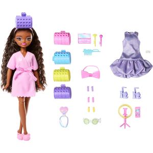 Barbie Dream GET Ready Brooklyn Fashion Doll with Stylized Hair, Including Surprise Hair Accessories & 15+ Looks