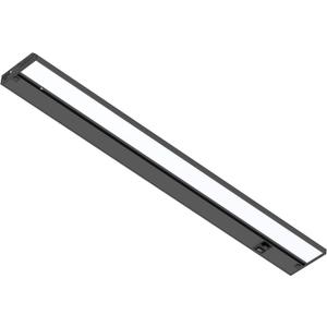 LAGOM Halo Under Cabinet Light, 22Inch Hardwired Dimmable LED, 2700K/4000K/5000K, Power Cord Sold Separately, Black, UC0122BK27