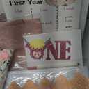 Highland Cow 1st birthday Decorations Girls, 122 PCs  Holy Cow Im one Party Supplies with Floral Backdrop, Balloon Garland, Cake Topper, Crown for Boho Cow Themed Birthday