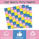 168PCS Cartoon Teacher Party Supplies for Girls Boys Kids Happy Birthday Party Decorations Dinnerware Set Paper Plates Napkin Cups Forks Knives Straw Tableware for 24 Guests