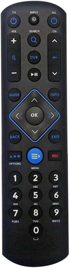 Charter Spectrum Formerly Charter Cable Remote Control with Batteries Backward Compatible for HD DVR Digital Receivers (Pack of One)