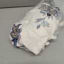 Liykimt Armless Accent Chair Cover Slipcover,Slipper Chair Stretch Spandex Removable for Armless Chair Furniture Protector Covers for Living Dining Room Hotel (Beige Flower, 1)