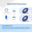 CCP420 Pool Filter Cartridges 4 Pack, Compatible with Pentair Clean & Clear Plus 420, 178584, 179135, R173576, Pleatco PCC105, PCC105-PAK4, Filbur FC-6470, Unicel C-7471