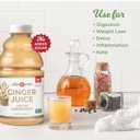 99% Pure Ginger Juice by The Ginger People Digestive Health, Premium Quality, 32 Fl Oz Bottle (Pack of 1) (EXP 03/31/28)