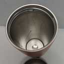 Owala SmoothSip Slider Insulated Stainless Steel Coffee Tumbler, Reusable Iced Coffee Cup, Hot Coffee Travel Mug, BPA Free 20 oz, Cozy Cocoa