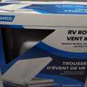 Camp'N 14.5 Inch Universal RV Roof Vent for Trailer, Camper, Motorhome - RV Vent Covers for Roof - OEM Lid Replacement (14.5 x 14.5 White 1-Pack)
