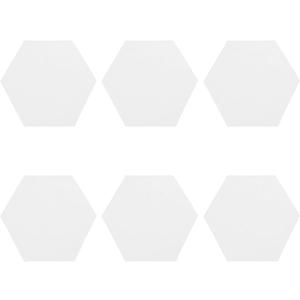 yyangz 8 Packs of 800PCS Hexagon Patchwork Boards 1 inch DIY Patchwork Handcraft Tools Material Paper Model Board for Sewing Craft Projects Patchwork Stitching Hand Sewing Clothing