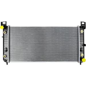 Replace 2370 CU2370 22840116 34'' Radiator compat for Chevy Silverado 1500,2500 & Suburban Tahoe 4.8L 5.3L 6.0L, 52487603 25811504 15193107 15841573 15841574