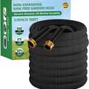 Garden Hose 100FT, Non-Expanding Water Hose Ultra Lightweight, Kink-Free, Burst-Resistant, Lead-Free, Durable & Flexible High-Pressure Hose for Yard, Lawn, Outdoor, Car Washing
