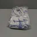 Feelyou Aircraft Bedding Set Kids Airplane Print Comforter Set Boys Girls Decor Aircraft Flying Comforter Cover Set Microfiber Sketch Style Blue White Duvet Set Bedroom Twin Size with 1 Pillow Case