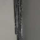 Tension Curtain Rod 43 to 162 Inches (3.6 to 13.5 ft), 1.26" Diameter Spring Adjustable Heavy Duty Long Large Curtains Pole for Windows Door Bathroom Patio Outdoor No Drilling, Black