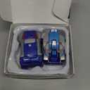 Transforming Dinosaur Toys, 2 in 1 Magnetic Cars Collision Transform into Dino Toys, for Boys Girls Toy Age 2-12, Christmas Birthday Gift (Blue Dragon)