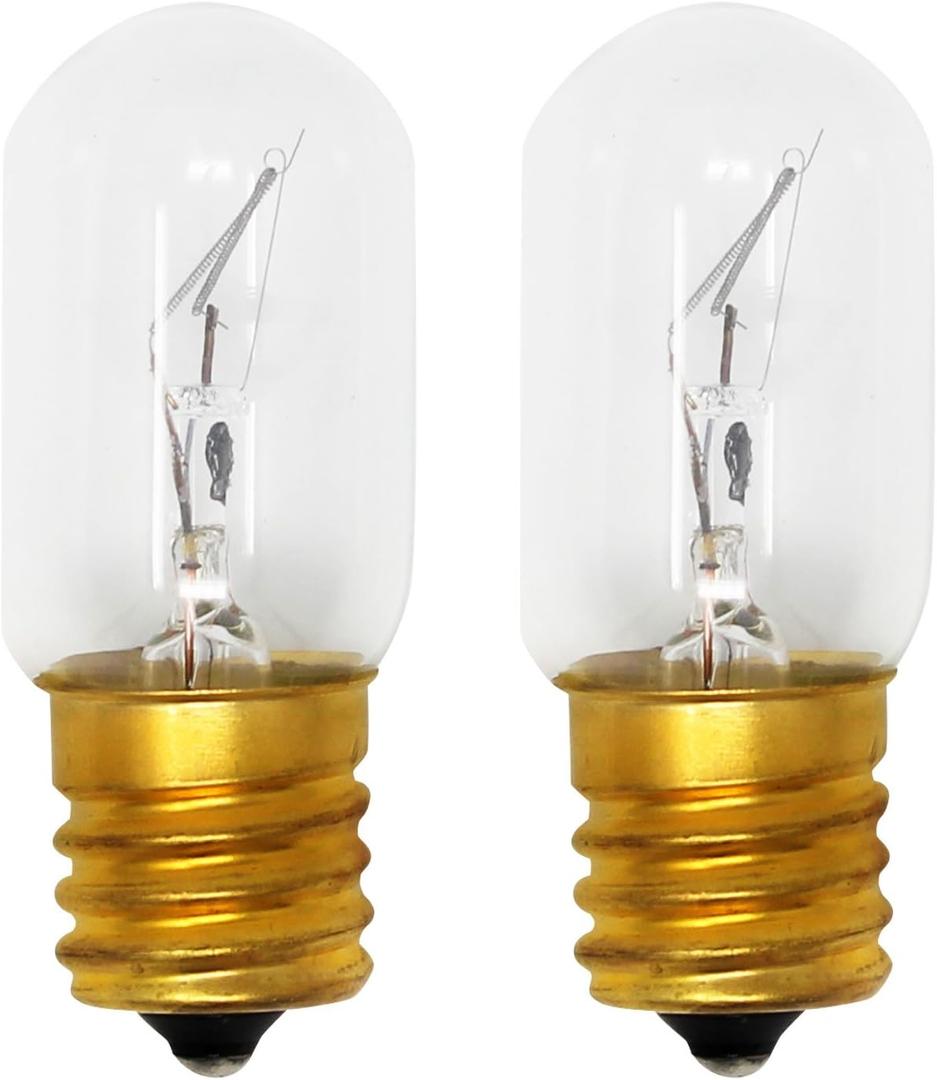 2-Pack Replacement Light Bulb for Whirlpool WMH31017AS1 Microwave - Compatible Whirlpool 8206232A Light Bulb 2-Pack Replacement Light Bulb for Whirlpool WMH31017AS1 Microwave - Compatible Whirlpool 8206232A Light Bulb