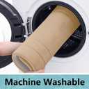 Arotive Memory Foam Bathroom Rug Mat 30x20, Ultra Soft and Absorbent Bath Mat, Machine Wash Dry, Comfortable Bath Rug Carpet for Bathroom Floor, Tub and Shower, Beige