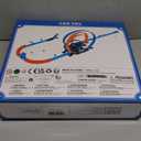 Toy Car Race Track Set for Boys Kids Age 3-5 4-7, Race Tracks with 4 High-Speed Pull Back Race Cars and Crash Zones, Christmas Halloween Birthdays Gifts Toys for Boys Kids 4-6 8-12 Years Old