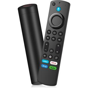 Replacement Remote Control for FireStick (2nd/3rd Gen)/4K/Lite/4K Max/Cube, Voice Remote Compatible with Smart TV 3rd Gen, for All Fire Insignia-Pioneer-Toshiba TVs Stick