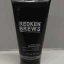 Redken Brews Molding Paste For Men For all Hair Types High Hold & Maximum Control, Natural and Matte Finish, SulfateFree, 5 Fl Oz, 150ml