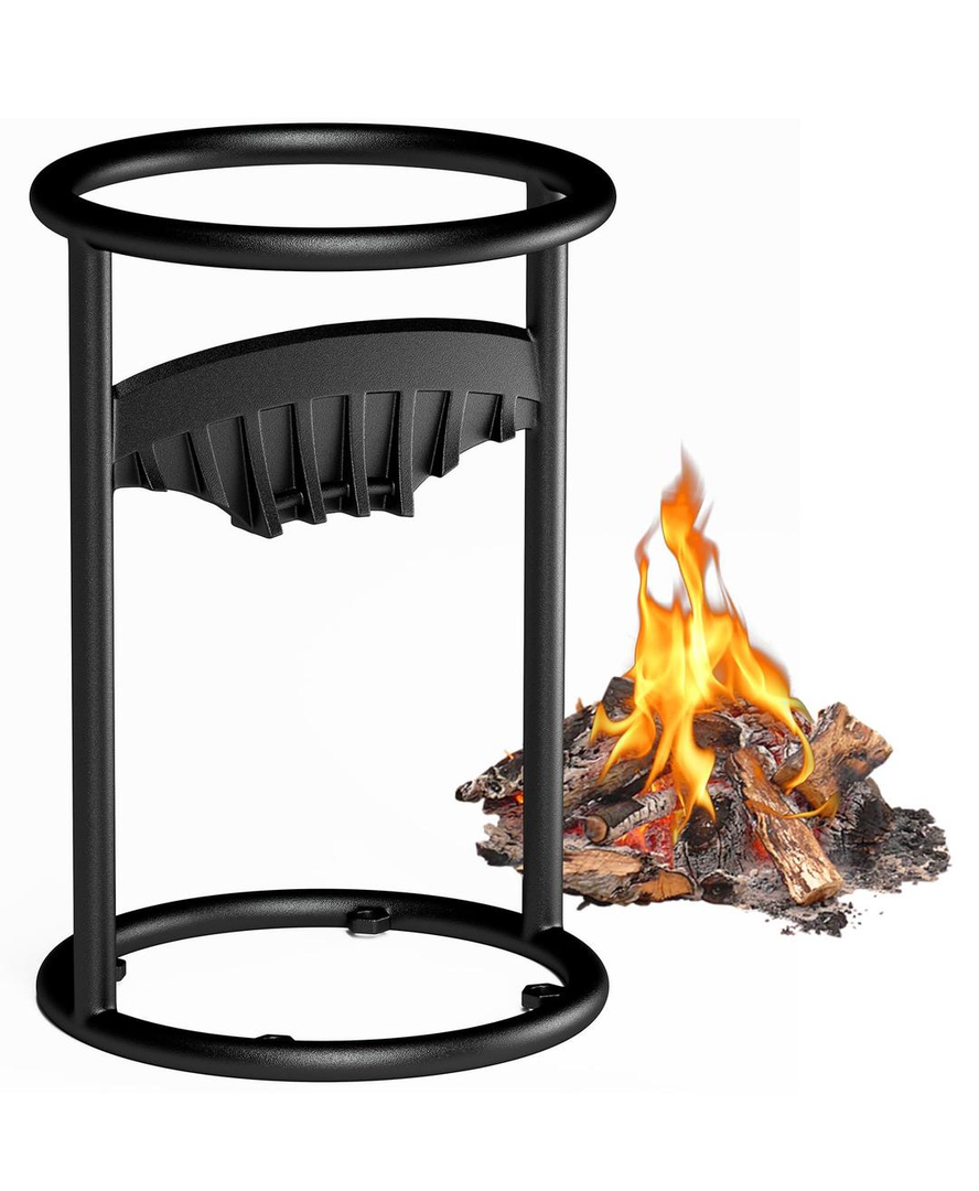 Highpro XL Firewood Splitter, Heavy Duty Wood Splitter, Cast Iron Manual Log Splitter, No Sharp Edge, Enhanced Structure and Weight