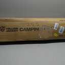 YELLOW JACKET Camping Cot with Mattress for Adults, Folding Sleeping Cot 600lbs Max Load, Portable Camping Cot with Carry Bag, 28" Wide Cot for Camping, Home,Office,Travel (Black), 10.6" W x 7.8" D x 41" H