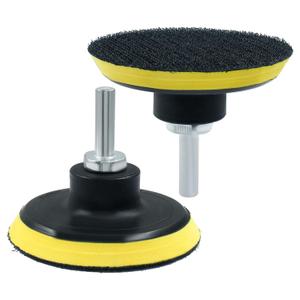 Luomorgo 3 Inch Hook & Loop Backing Pad Orbital Sander Polisher Sanding Pad with M10 Drill Adapter 2pcs