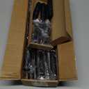 AmazerBath 20-84 Inches Arched Curved Shower Curtain Rod, Heavy Duty Shower Rod Rust Proof Bathroom Curtain Rod, Adjustable Telescoping Design Easy Segmented Installation, Need to Drill, Bronze