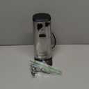 POHL SCHMITT 3 in 1 Electric Can Opener Smooth Edge with Knife Sharpener and Bottle Opener - Easy Push Down Lever - All Standard-Size & Pop-Top Cans, Durable Stainless Steel & ABS, Kitchen Accessories