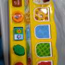 Interactive Pop up Animal Toys with Music & Light, Montessori Cause and Effect Toys for 1 Year Old Boy Girl Early Learning Musical Baby Toy 91218 Months STEM Toddler Toy Age 12 Gift for Infant