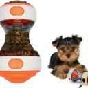 Treat Dispensing Dog Toy, Interactive Puzzle Feeder for Smart Dogs, Slow Feeder Ball for Boredom Relief, Mental Stimulation & Training Enrichment, Durable Food Dispenser for Small Medium Large Dogs