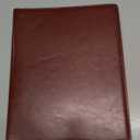 Premium Vegan Leather Menu Cover 8.5 x 11, 4 Page 8 View Menu Folder with Clear Sleeves, Restaurant Menu Holder, Portfolio Binder, Sheet Music Folder, Hotel & Guesthouse Presentation Book