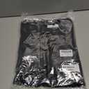 Gardenwed Women's Sleeveless Wide Leg Jumpsuit, Elegant Side Split High Waist Palazzo Pants Romper with Pockets Button Detail (Black, L)