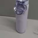 Ello Pop & Fill 22oz Stainless Steel Water Bottle with Quick Fill Technology, Double Walled and Vacuum Insulated Metal, Leak Proof Locking Lid, Sip and Chug, Reusable, BPA Free, Aurora