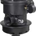 Pureline SP0714T Top Mount Valve for Sand Filter, Replaces Vari-Flo, 1.5" Ports - PL0714