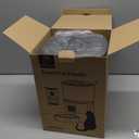 PAPIFEED Automatic Cat Feeder, 6L Smart WiFi Cat Food Dispenser with App Control, BluetoothAssisted Setup, Stainless Steel Bowl, AntiClog Design for Dry Cat Food, 6L-2.4G-Black