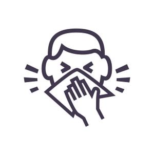 Pack of 20 "LIPS" Cocktail Size Paper Napkin Red 5" x 5"