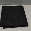 MARAGARBE Big Size Decorative Throw Pillow Cover 30x30 Inch for 32x32 Insert, Linen Blend, Solid Color for Couch Sofa Bed, Square, Black