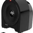 Vornado Velocity 5R Whole Room Space Heater with Remote Control, Black